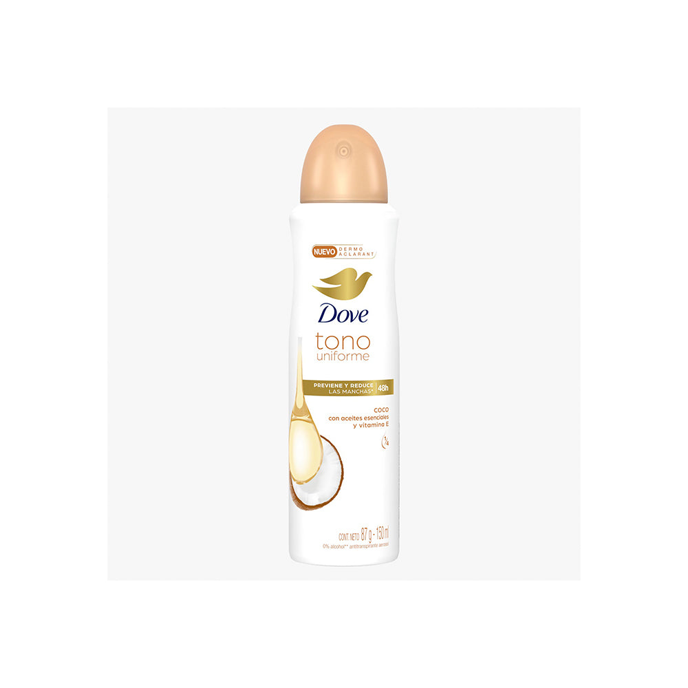 DESODORANTE DOVE MUJER COCO SPRAY X150ML