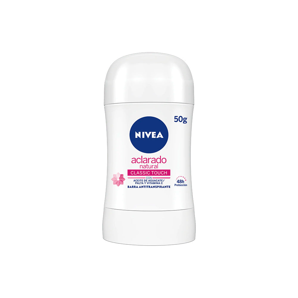 DESODORANTE NIVEA MUJER ACLARADO NATURAL BARRA X54GR