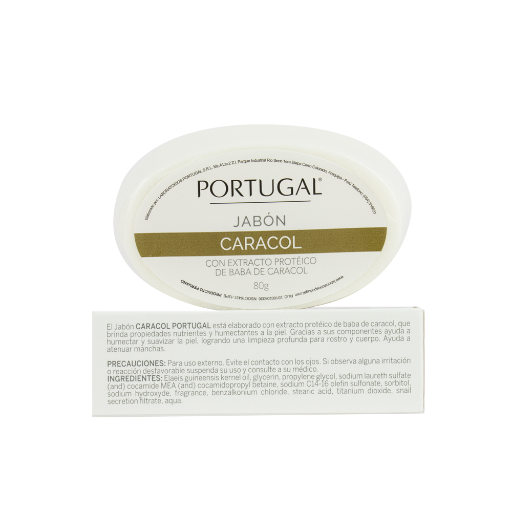 JABÓN PORTUGAL BABA DE CARACOL X80GR