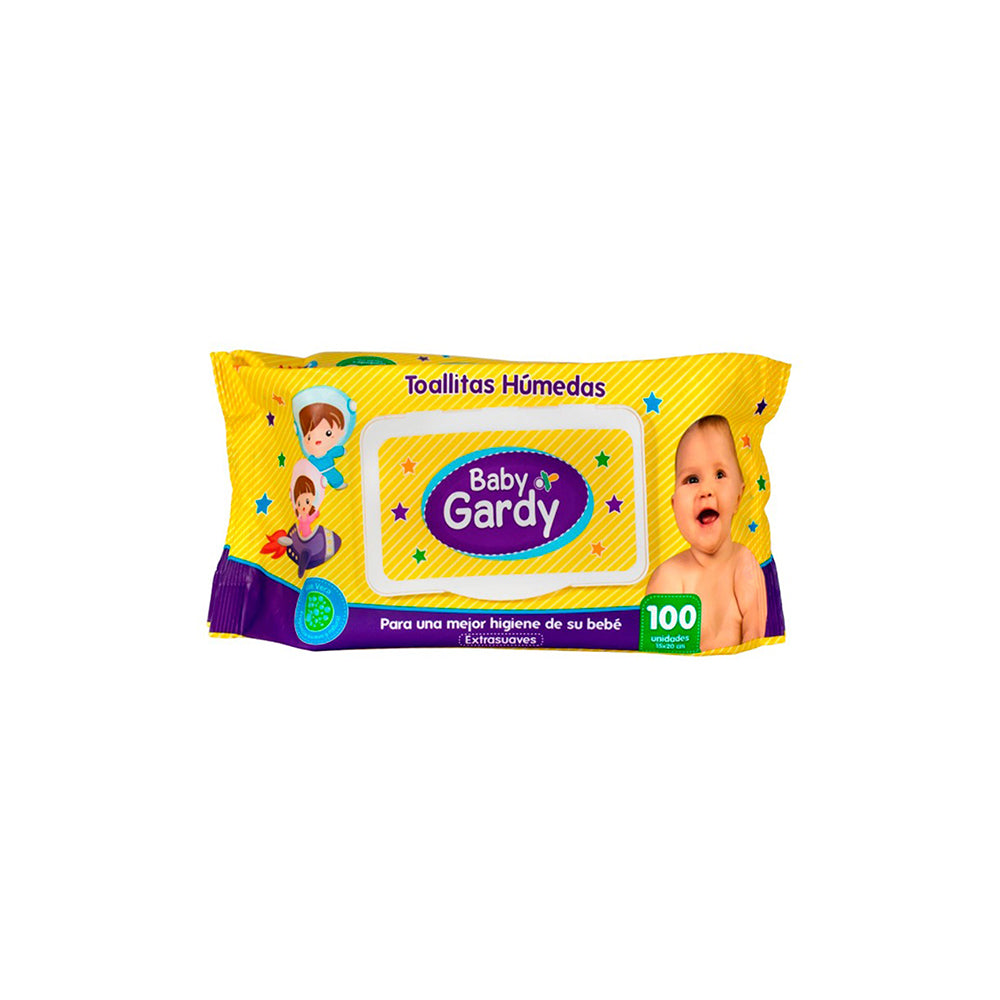 TOALLITAS HUMEDAS BABY GARDY X100UND