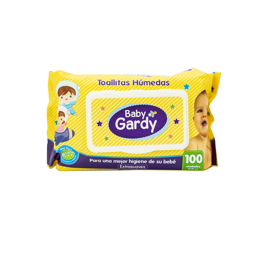 TOALLITAS HUMEDAS BABY GARDY X100UND
