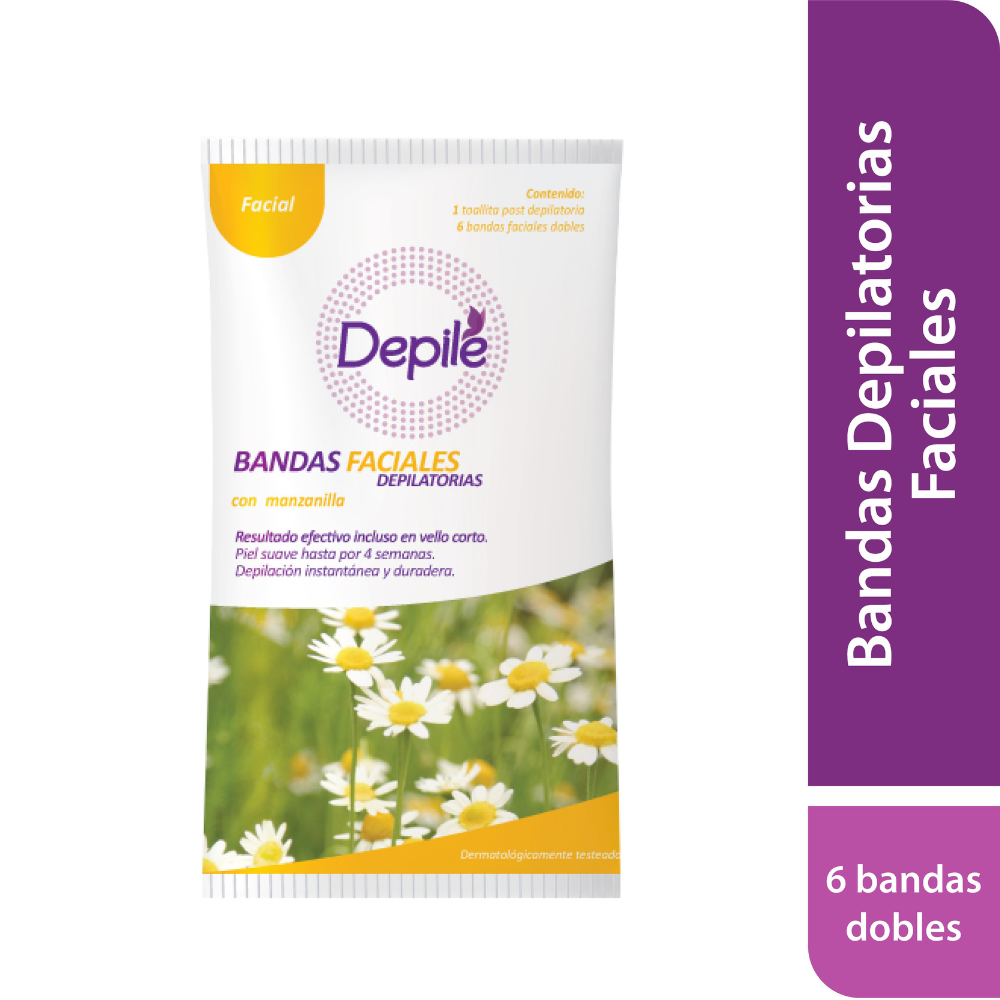 BANDA DEPILADORA DEPILE FACIAL