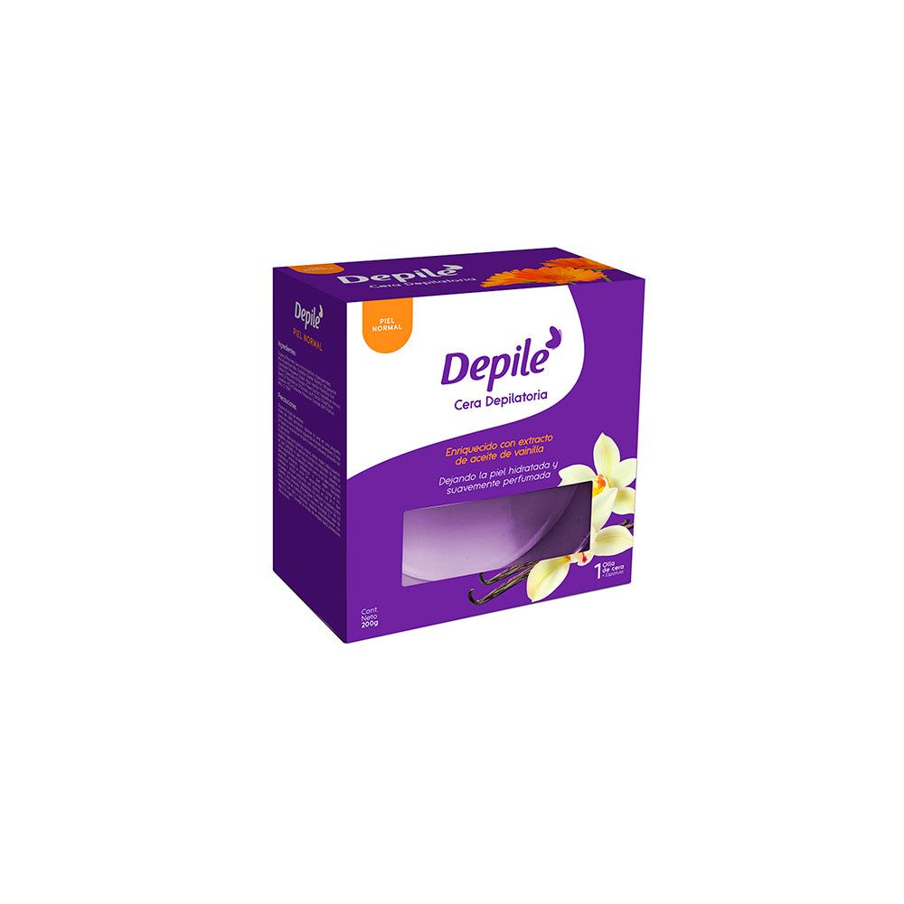 CERA DEPILE EN OLLA P/NORMAL VAINILLA X200GR