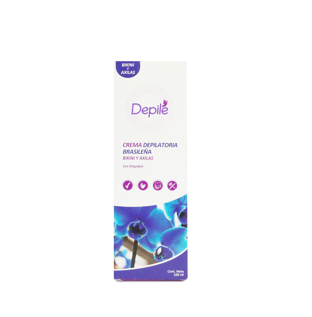 CREMA DEPILADORA DEPILE BRASILEA BIKINI Y AXILAS X100ML