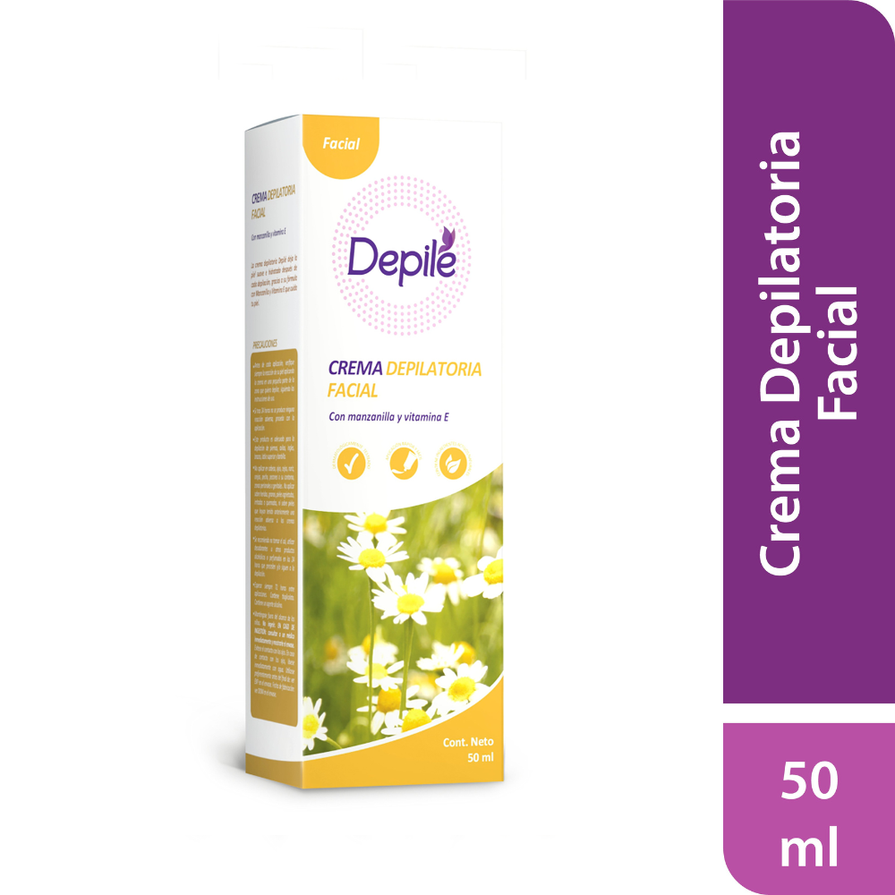 CREMA DEPILADORA DEPILE FACIAL X50ML