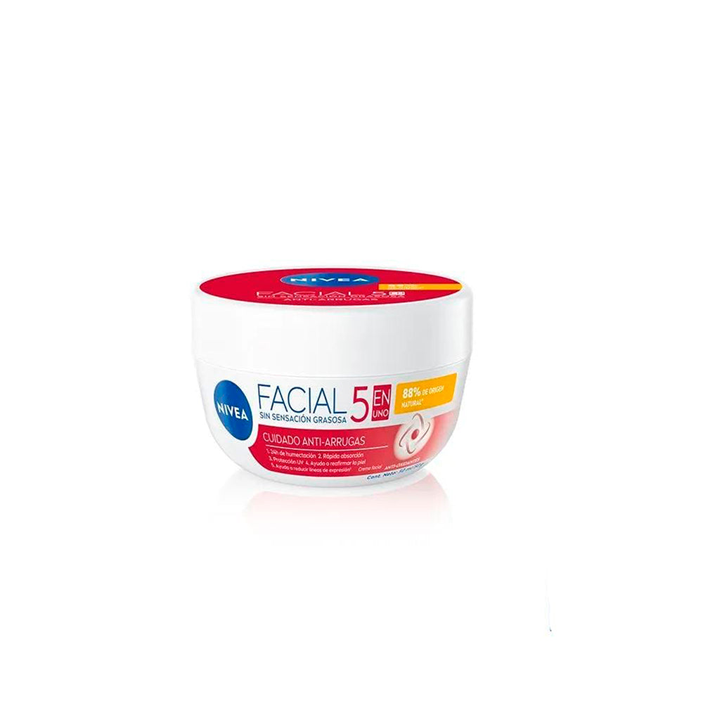 CREMA FACIAL NIVEA 5EN1 ANTIARRUGAS X50ML