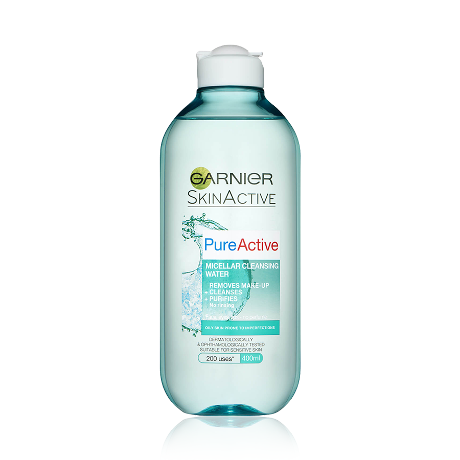 AGUA MICELAR GARNIER PURE ACTIVE X400ML