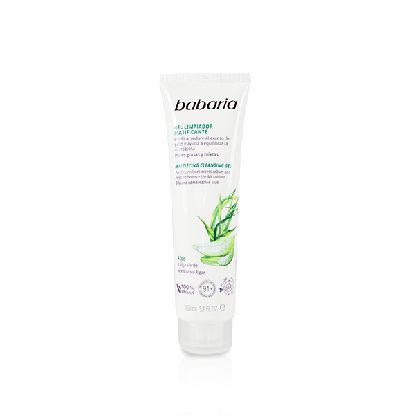 GEL LIMPIADOR MATIFICANTE ALOE BABARIA X150ML