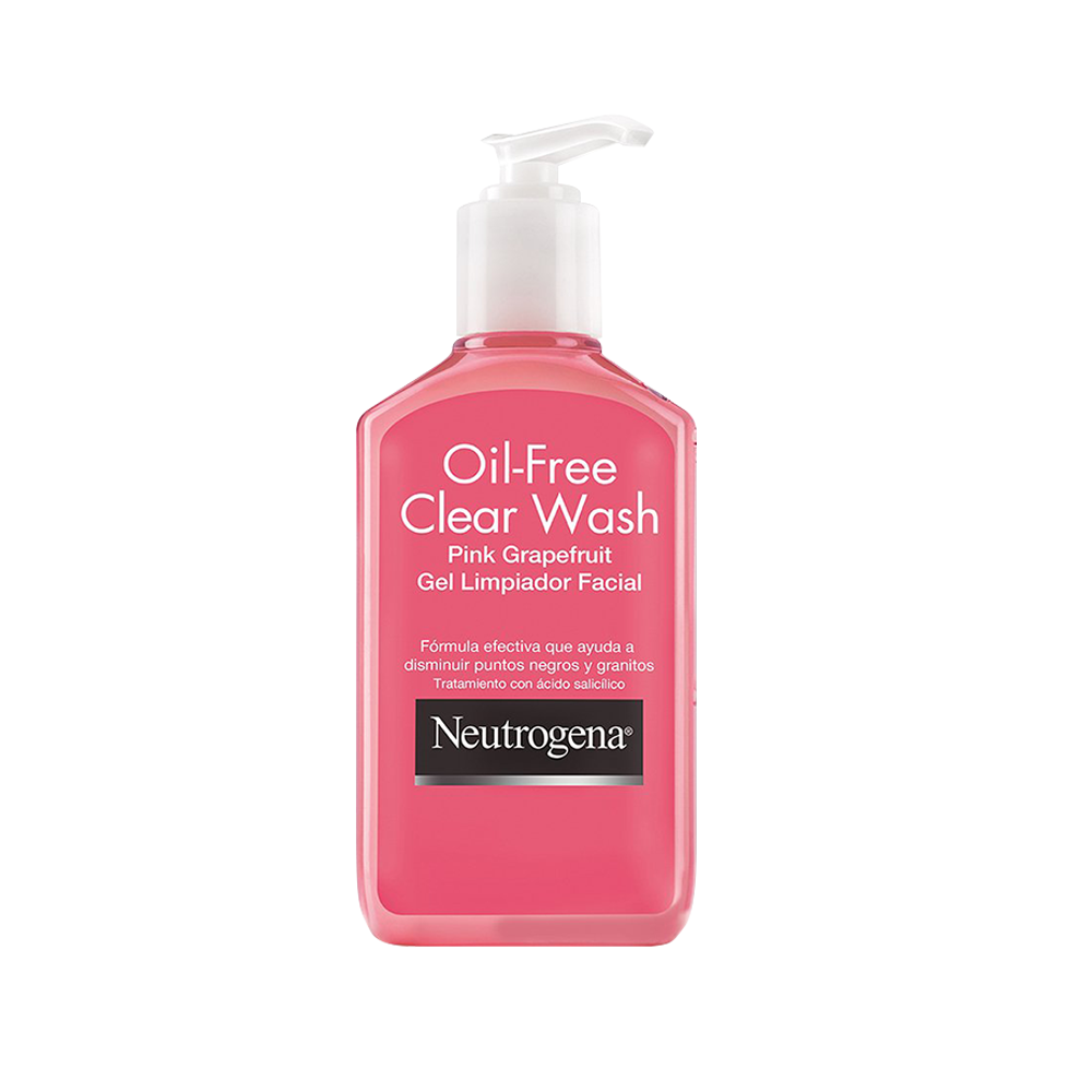 GEL LIMPIADOR FACIAL NEUTROGENA OIL FREE PINK X177ML