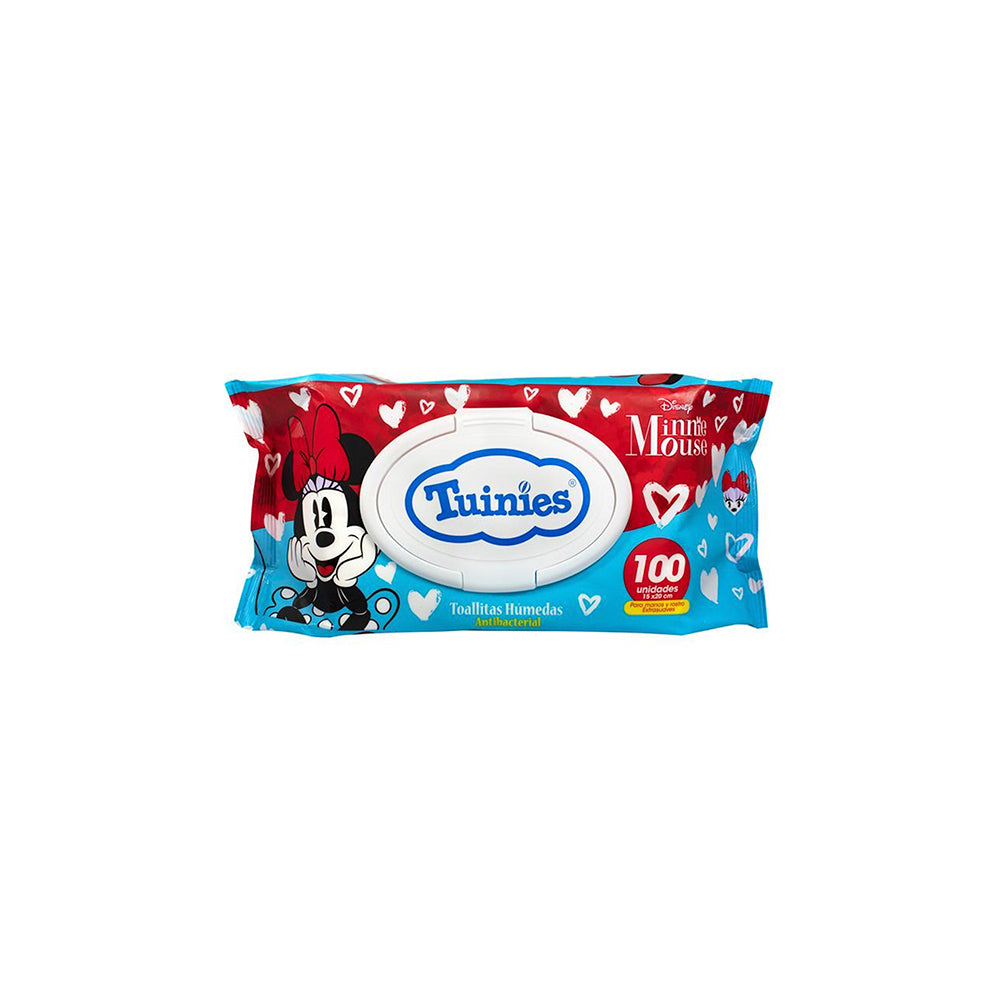 TOALLITAS HUMEDAS TUINIES MINNIE MOUSE X100UND