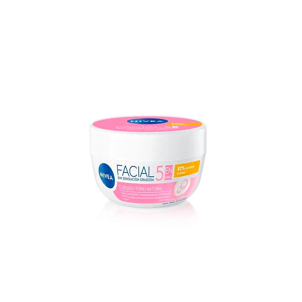 CREMA FACIAL NIVEA 5EN1 RADIAN/UNIF X50ML
