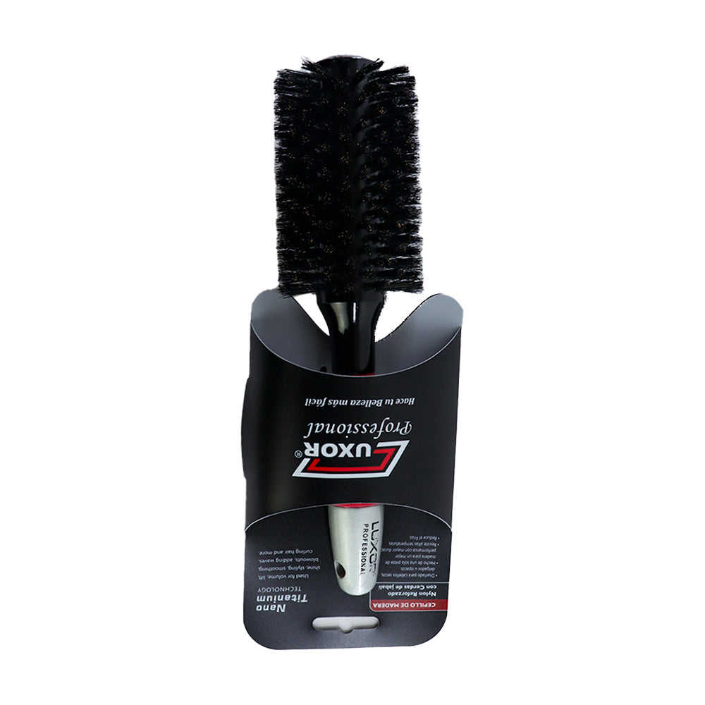 CEPILLO LUXOR REDONDO ROJO CERDAS JABALI 60MM