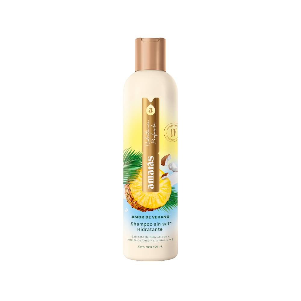 SHAMPOO AMARAS PIÑA AMOR DE VERANO X400ML
