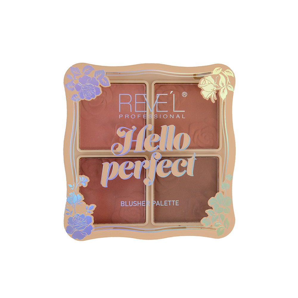 RUBOR REVEL HELLO PERFECT X4COL