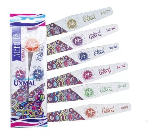 SET DE LIMAS MC NAILS UXMAL X6PZAS