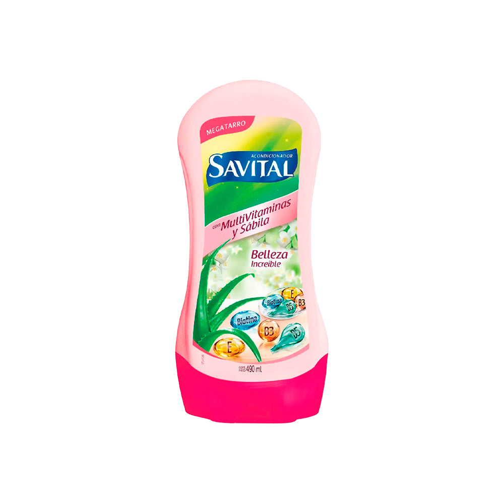 ACONDICIONADOR SAVITAL MULTIVITAMINAS X490ML