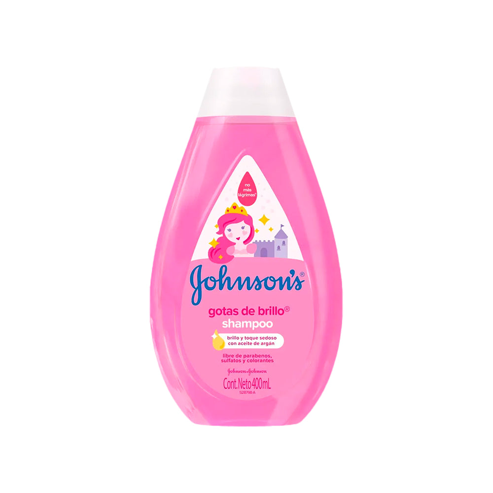 SHAMPOO JOHNSONS GOTAS DE BRILLO X400ML