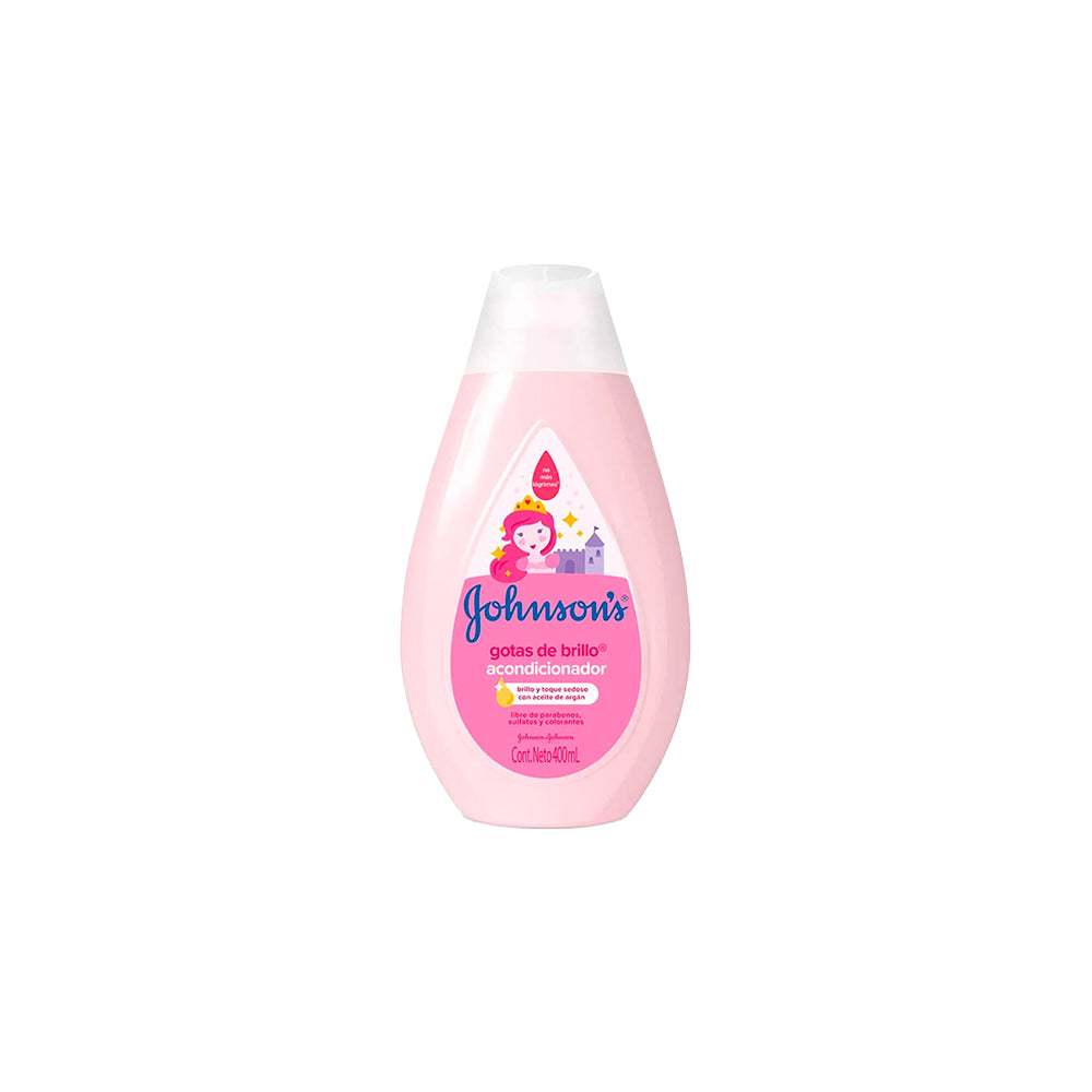 ACONDICIONADOR JOHNSONS GOTAS DE BRILLO X400ML