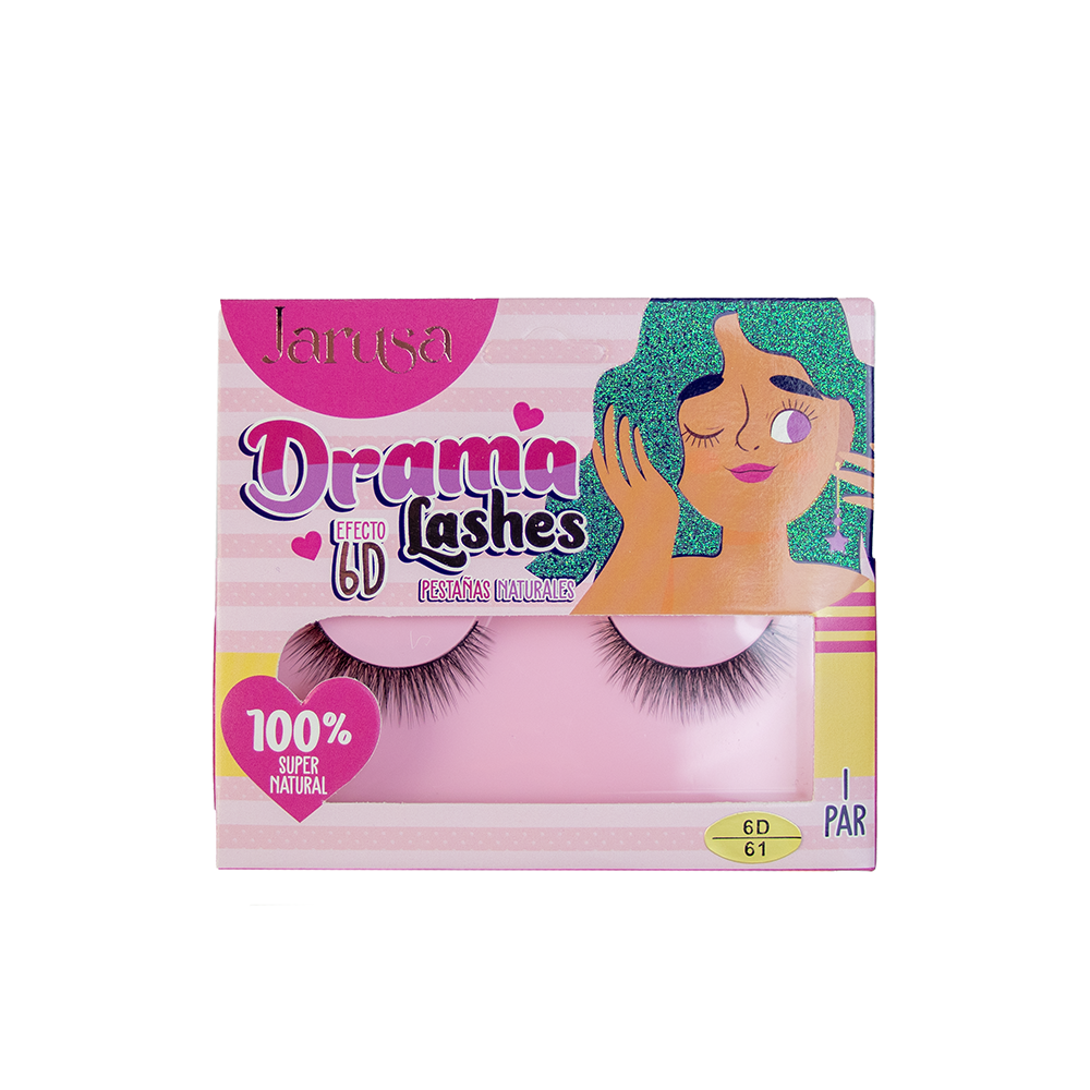 PESTAÑAS NATURALES JARUSA DRAMA LASHES