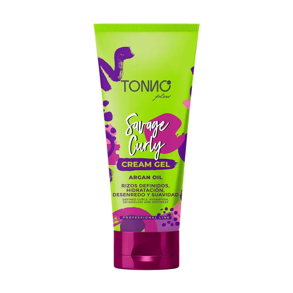 CREMA EN GEL TONNO PLUS SAVAGE CURLY X180ML
