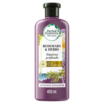 ACONDICIONADOR HERBAL ESSENCES ROSEMARY & HERBS X400ML