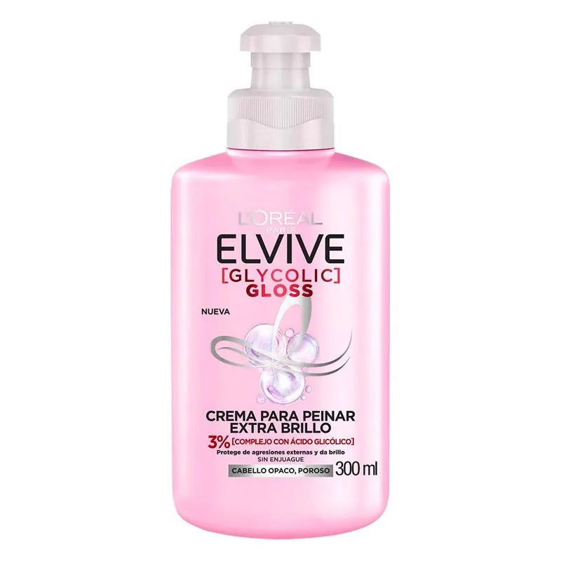 CREMA DE PEINAR ELVIVE GLYCOLIC GLOSS X300ML