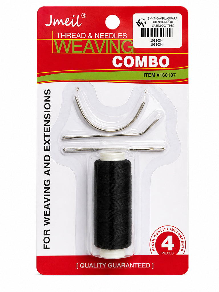 HILO+AGUJAS PARA EXTENSIONES DE CABELLO X4PZAS