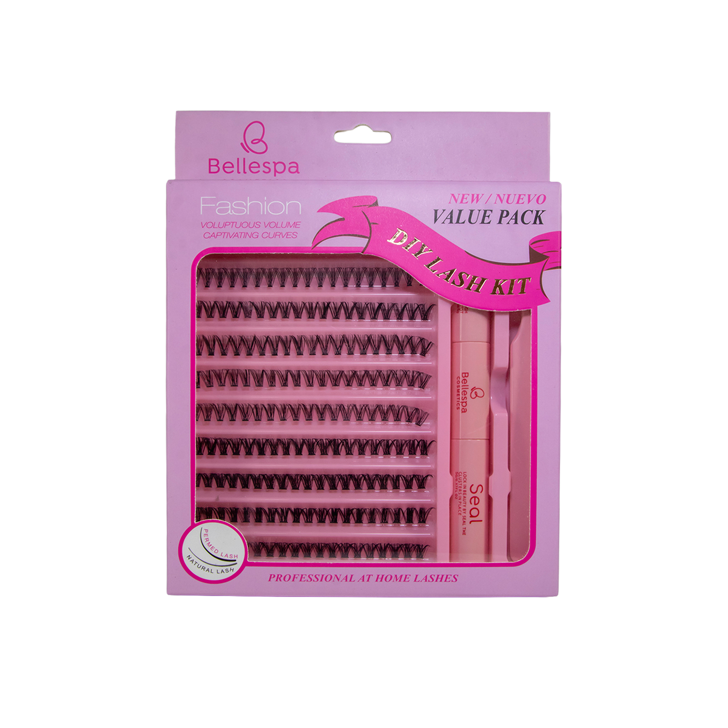 KIT PARA EXTENSIONES DE PESTAÑAS BELLESPA 12MM