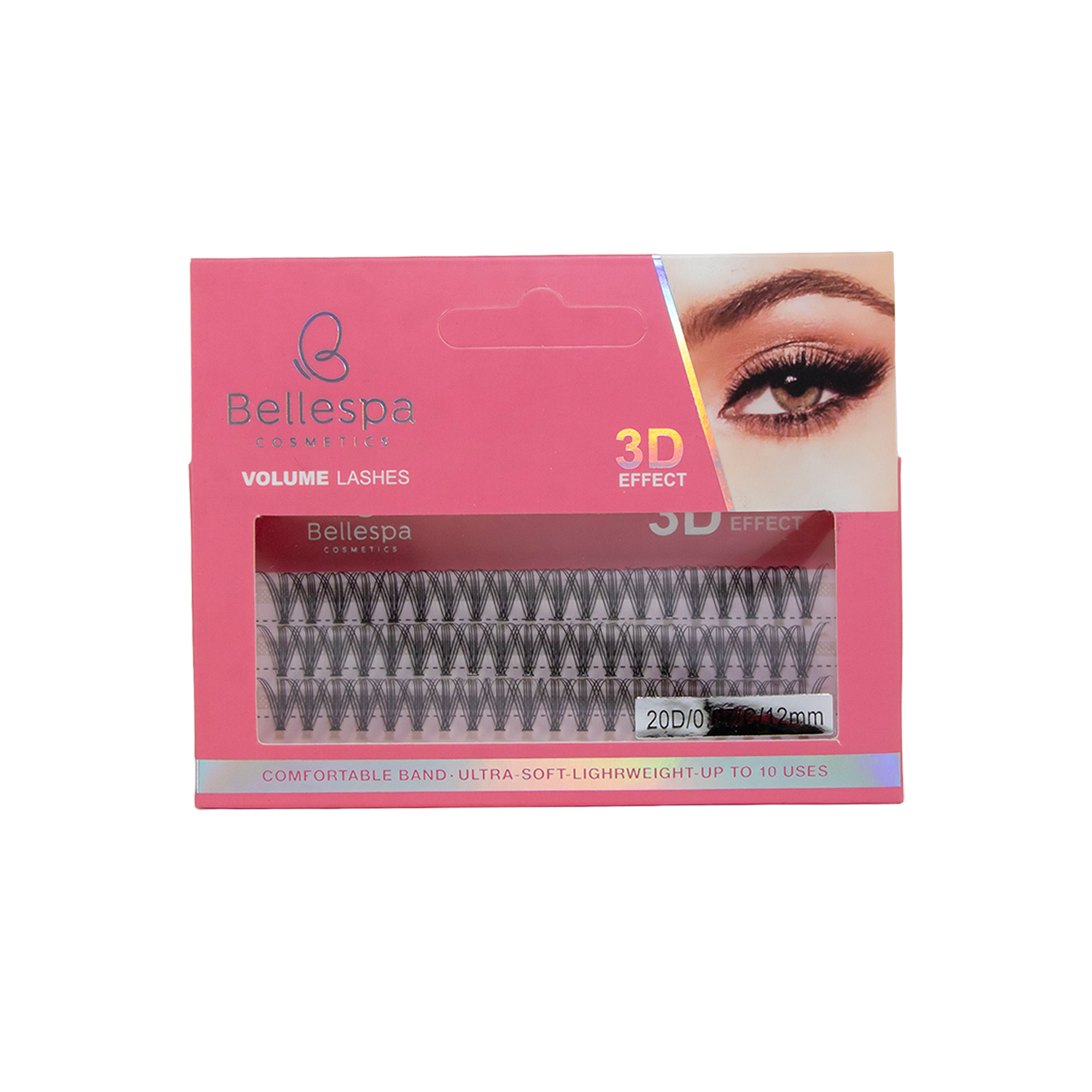 PESTAÑAS BELLESPA 3D 10MM