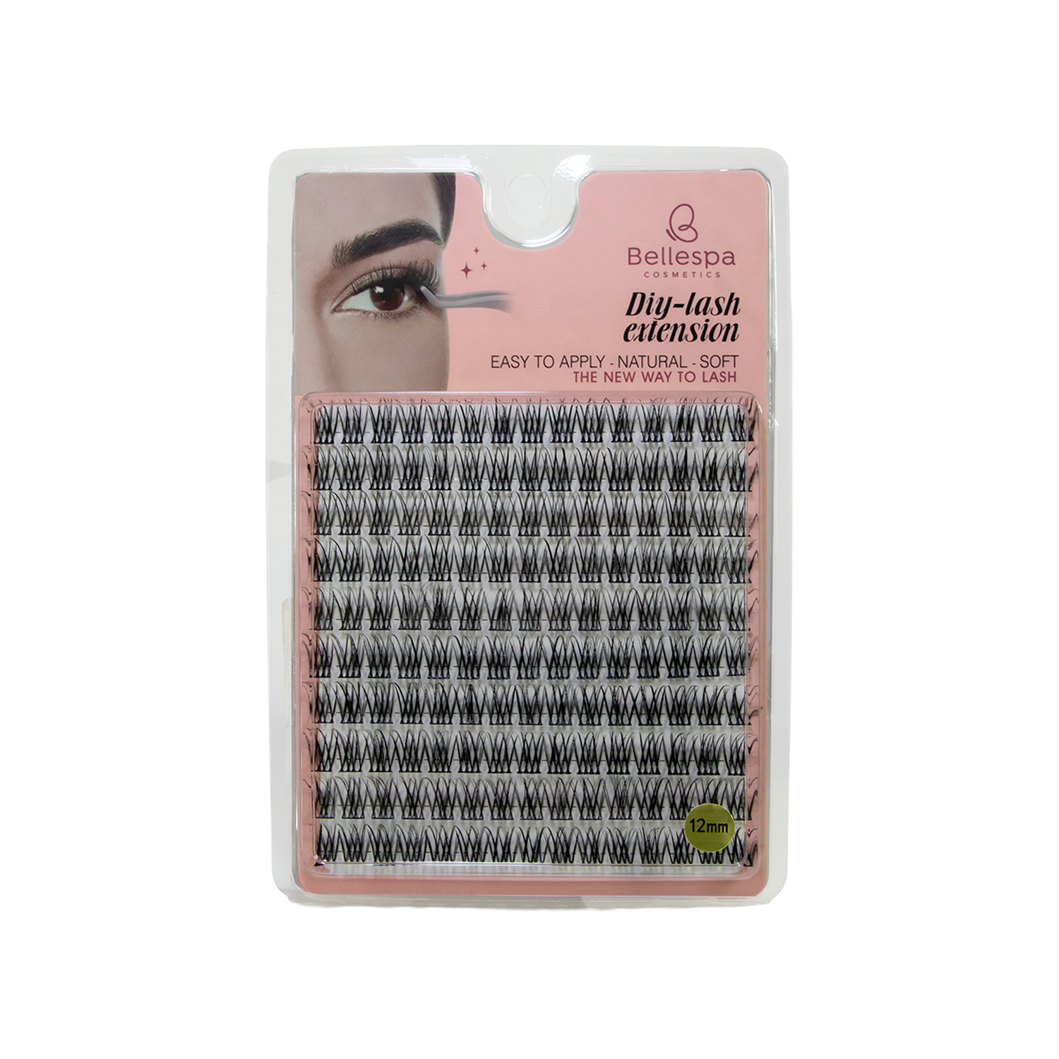 SET DE PESTAÑAS BELLESPA 12MM