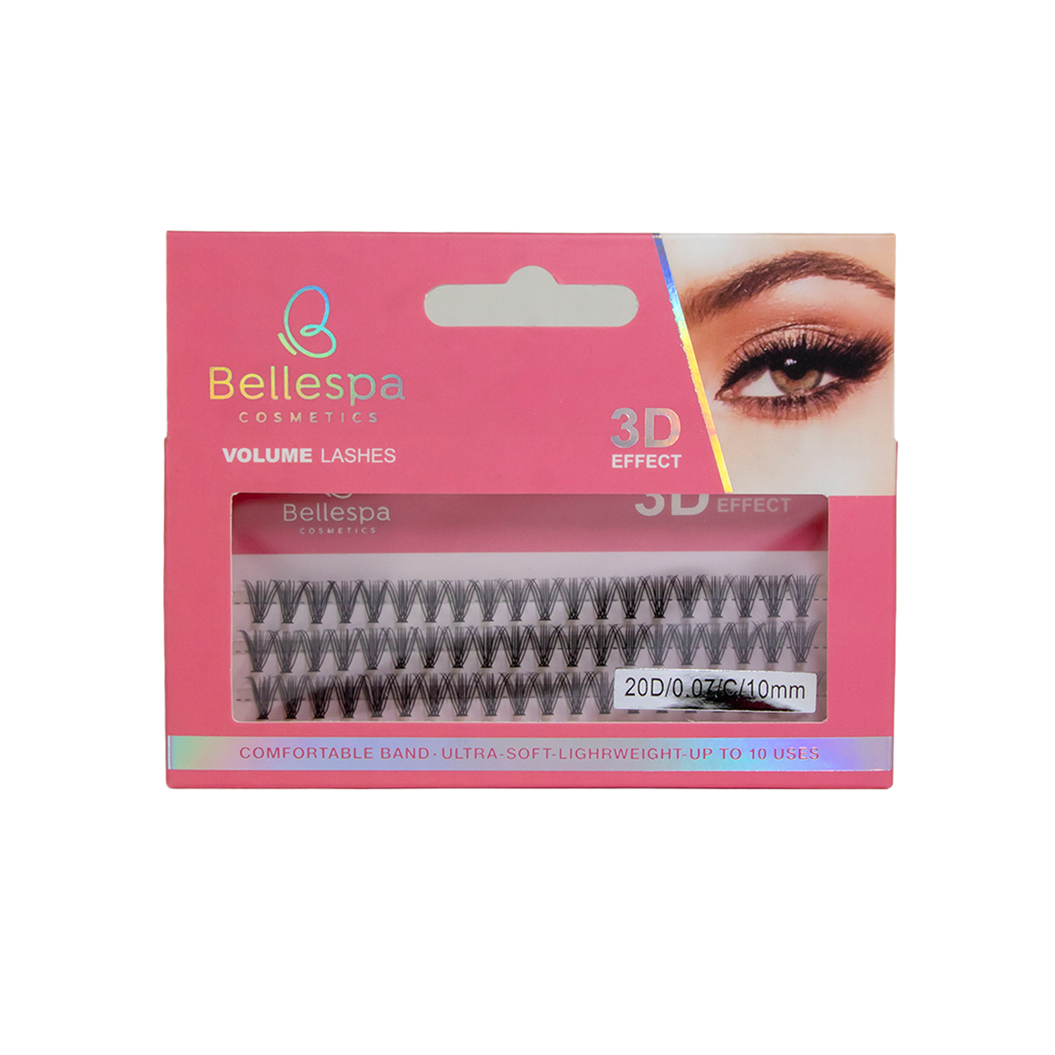PESTAÑAS BELLESPA 3D 10MM
