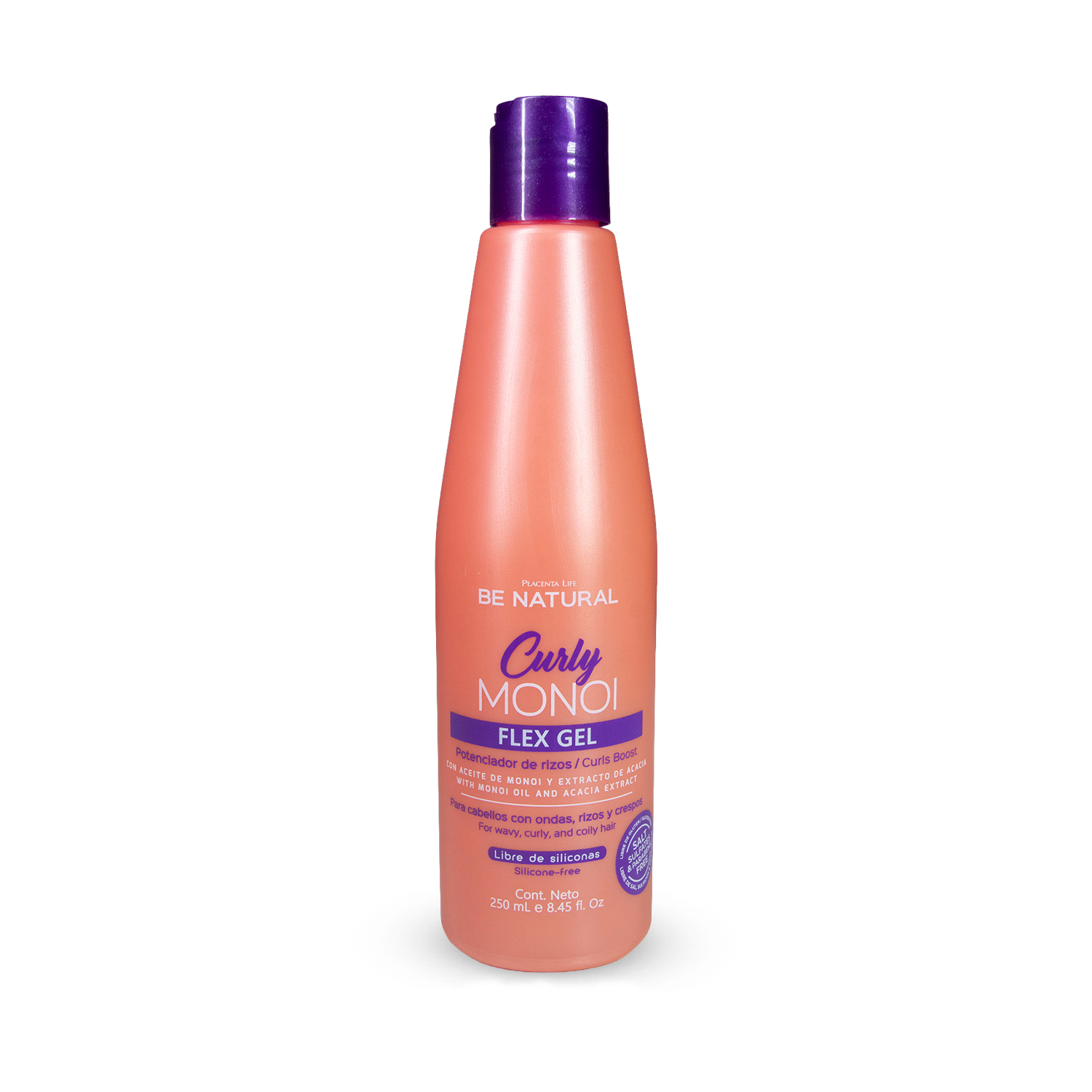 FLEX GEL BE NATURAL CURLY MONOI X250ML