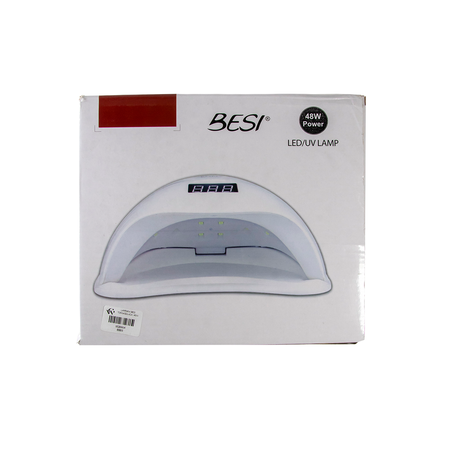 LAMPARA BESI BLANCA TORNASOL 48W