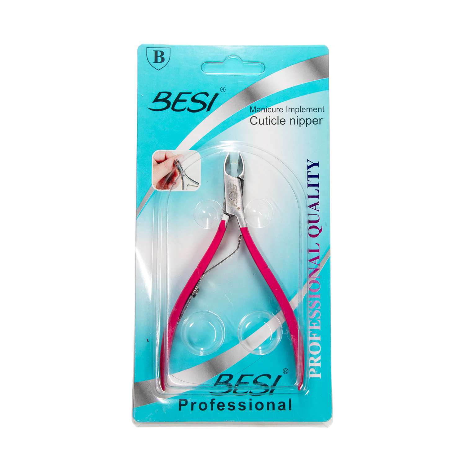 ALICATE BESI CHICO METAL FUCSIA AB-8715R