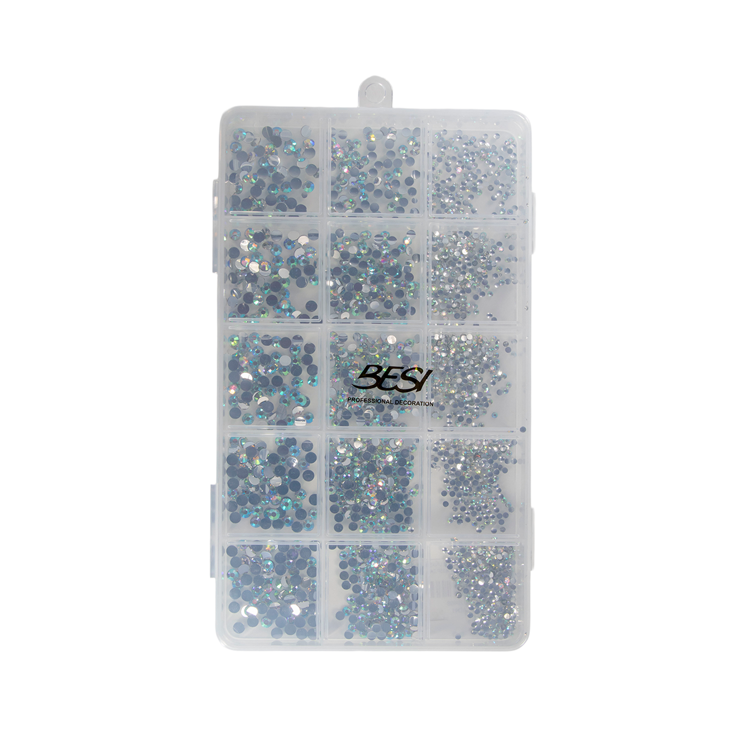 ADORNO DE UÑAS BESI CAJA X15PZAS