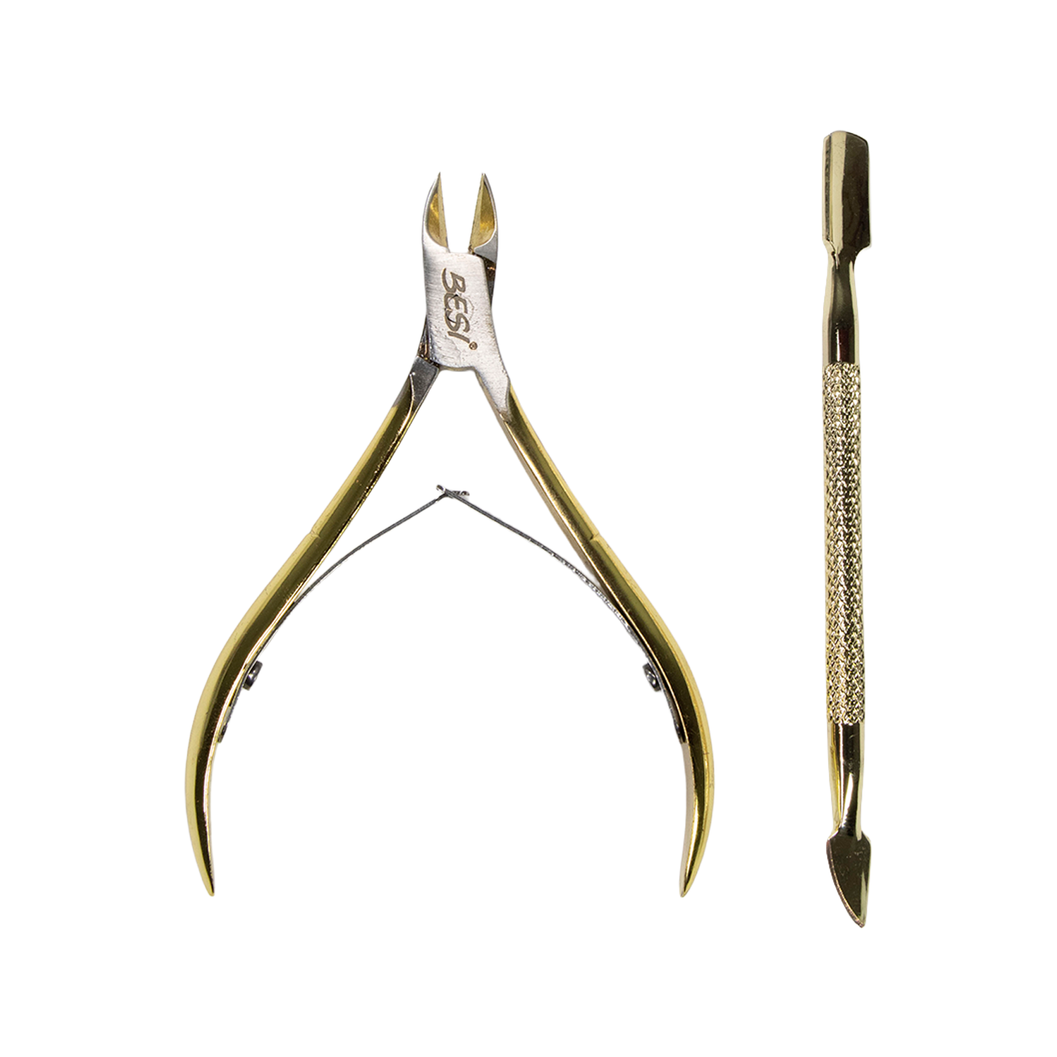 ALICATE BESI CHICO+REPUJADOR DORADO 8710RPD