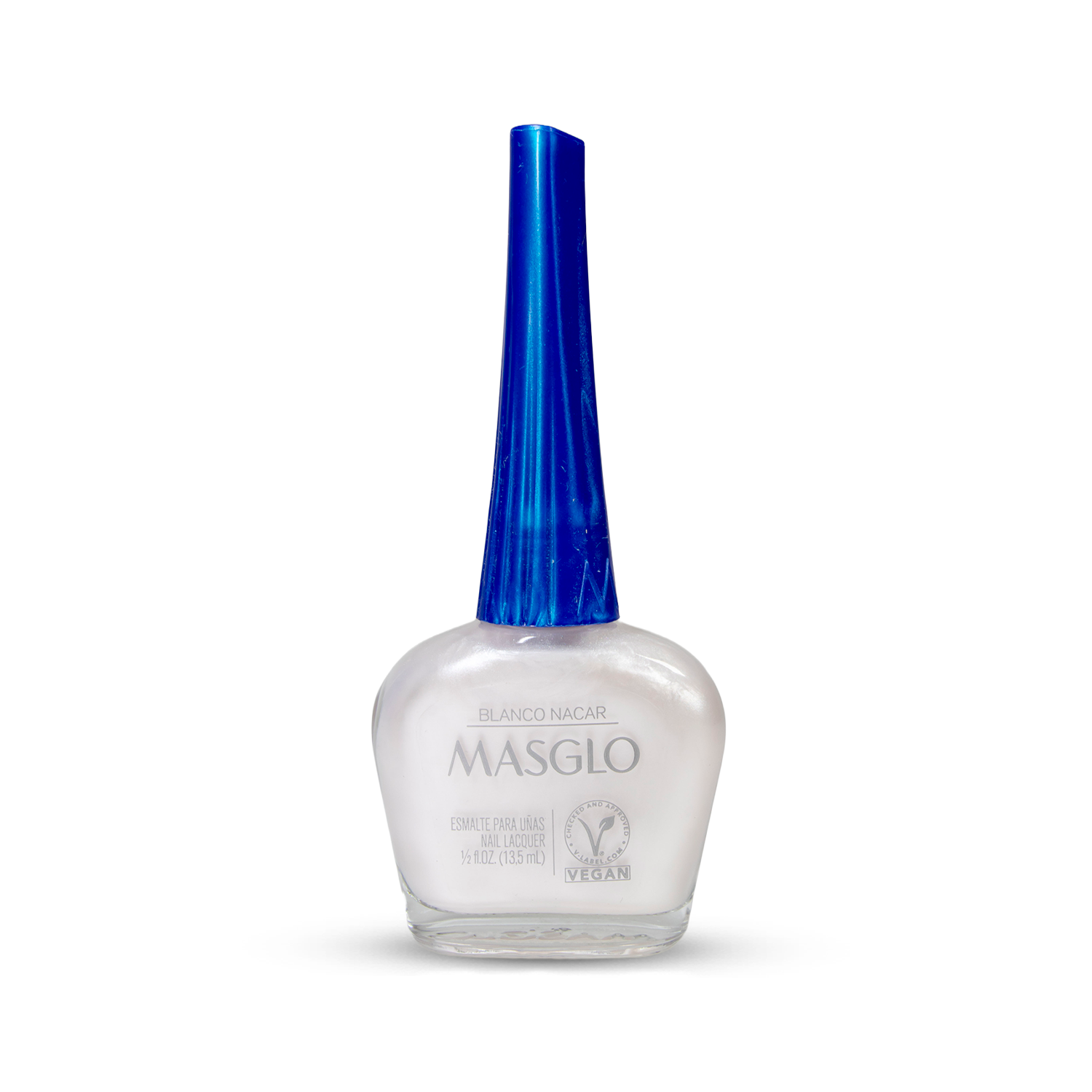 ESMALTE MASGLO BLANCO NACAR  X13.5ML