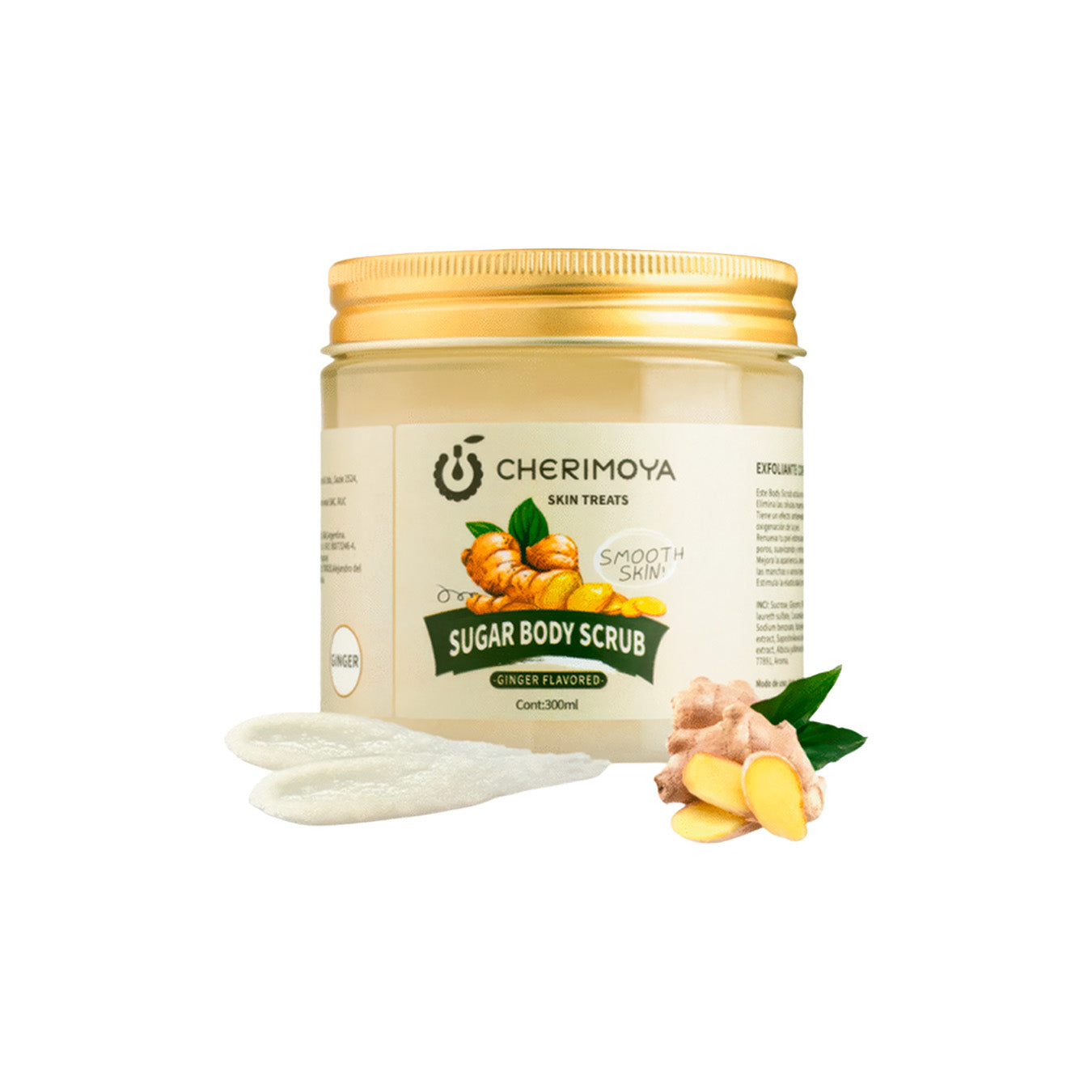 EXFOLIANTE CORPORAL CHERIMOYA SUGAR GINGER X300ML