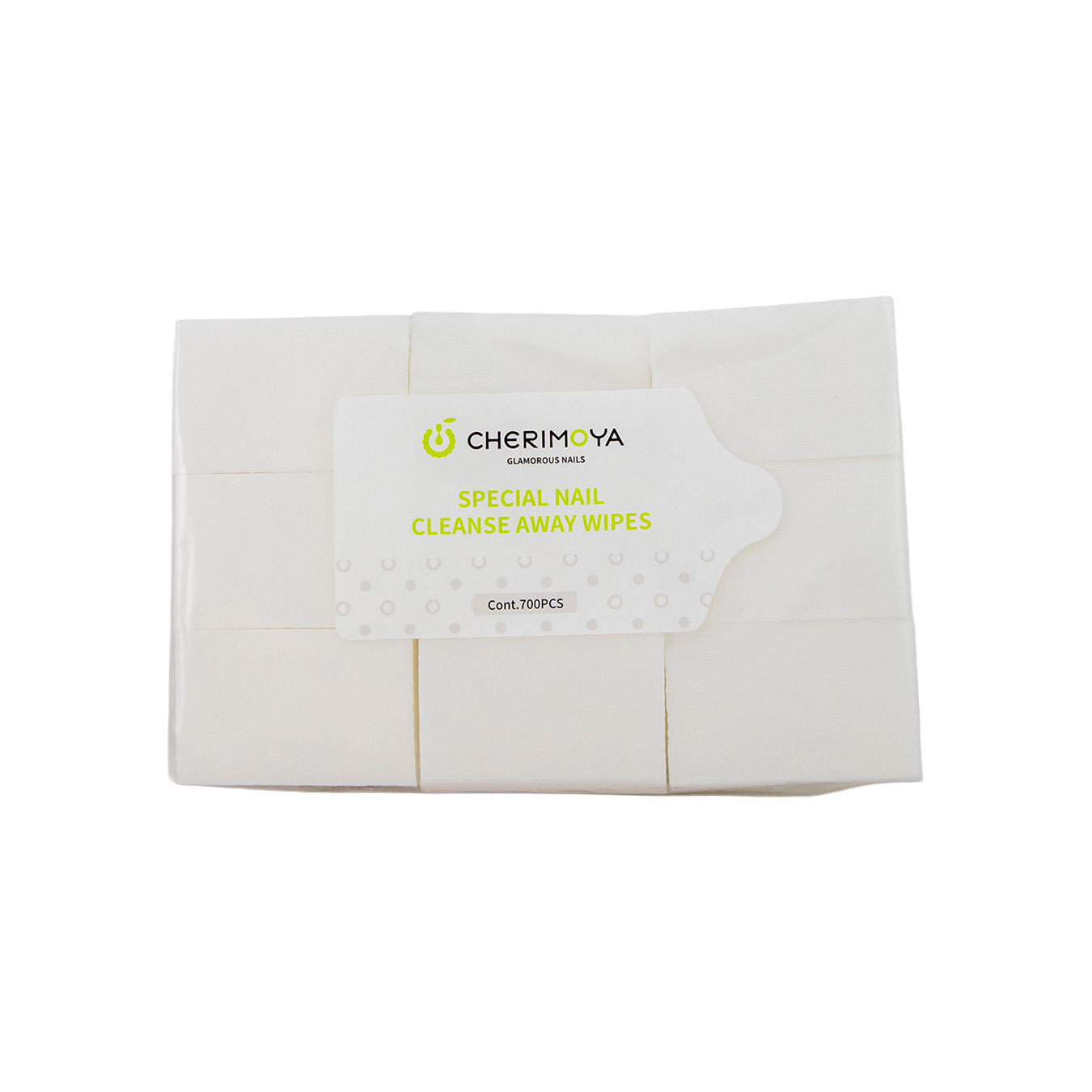 PAÑITOS PARA UÑAS CHERIMOYA WIPE BLANCO
