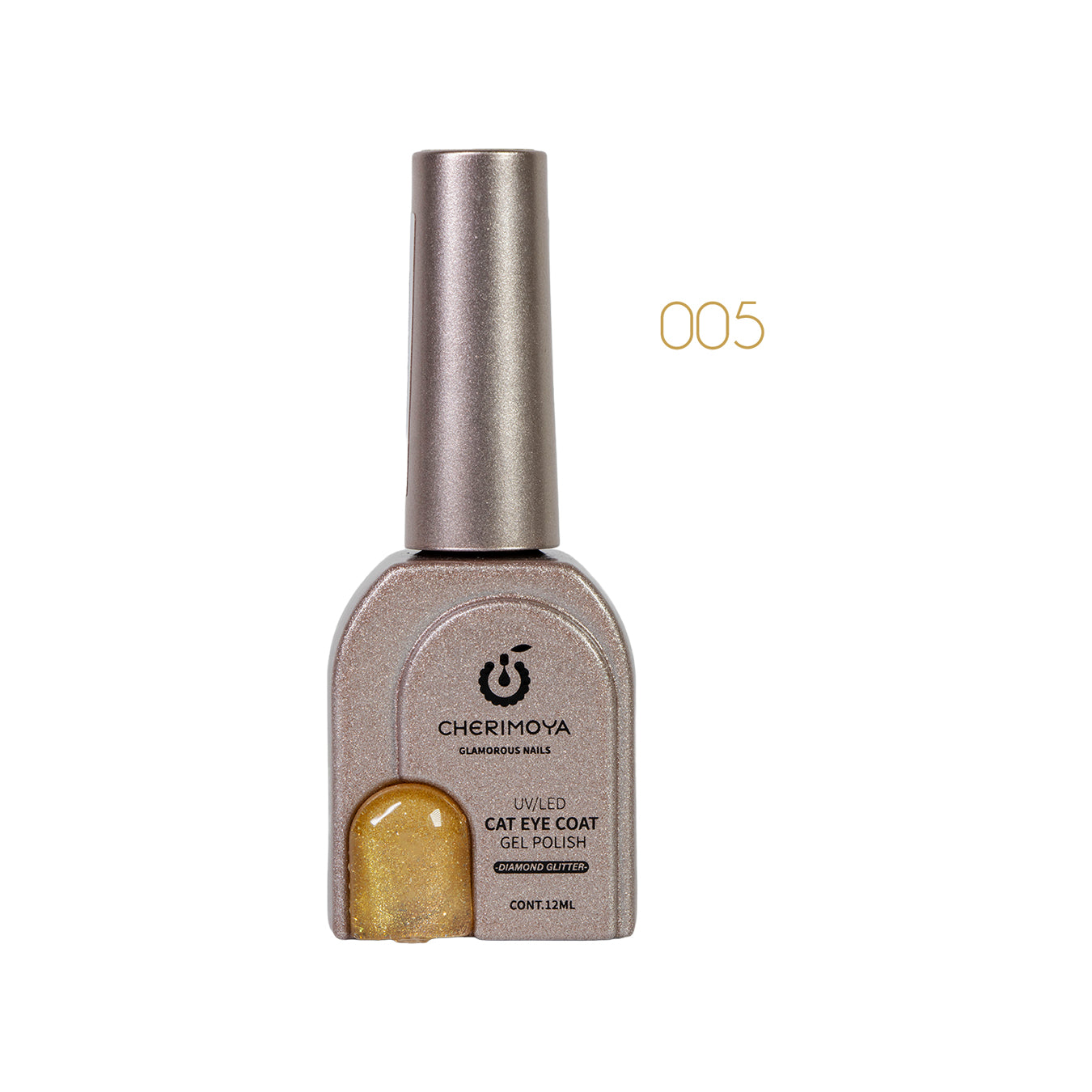 ESMALTE CHERIMOYA OJO DE GATO DIAMOND X12ML