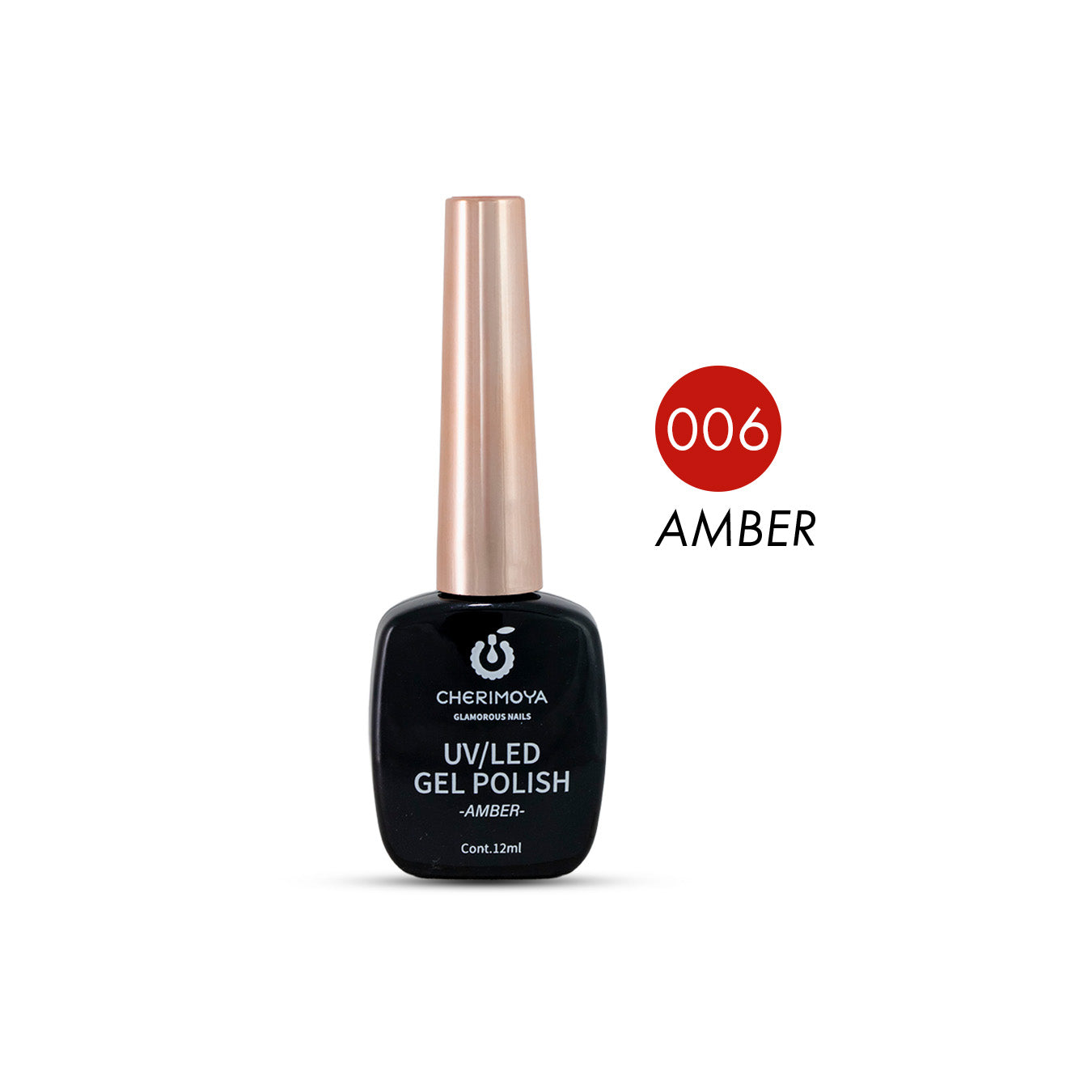 ESMALTE EN GEL CHERIMOYA AMBER X12ML
