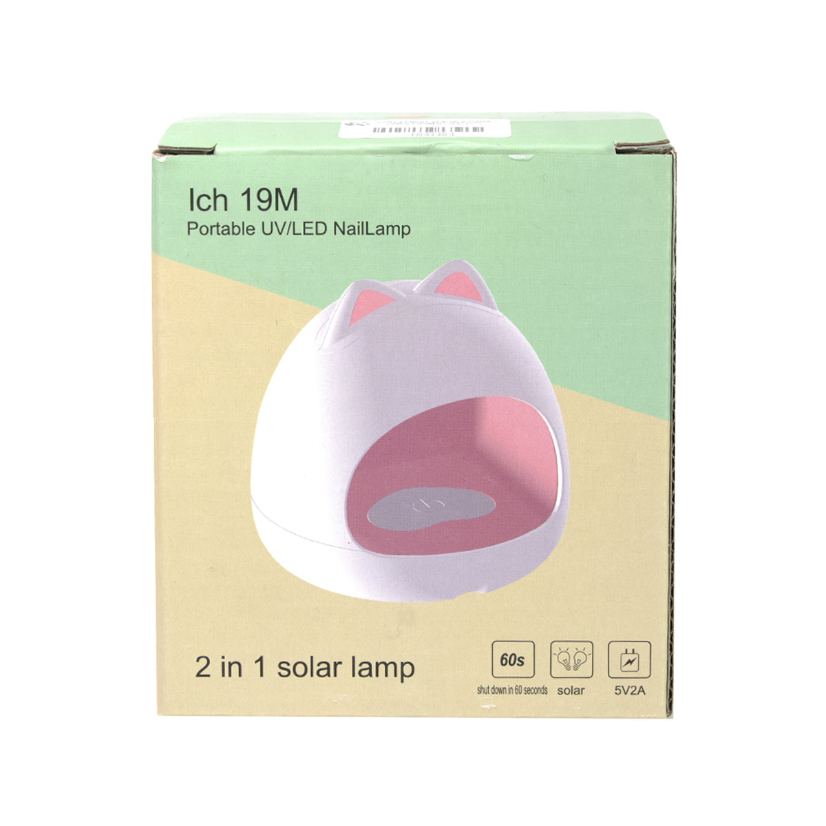 MINI LAMPARA PARA UÑAS DISEÑO GATITO