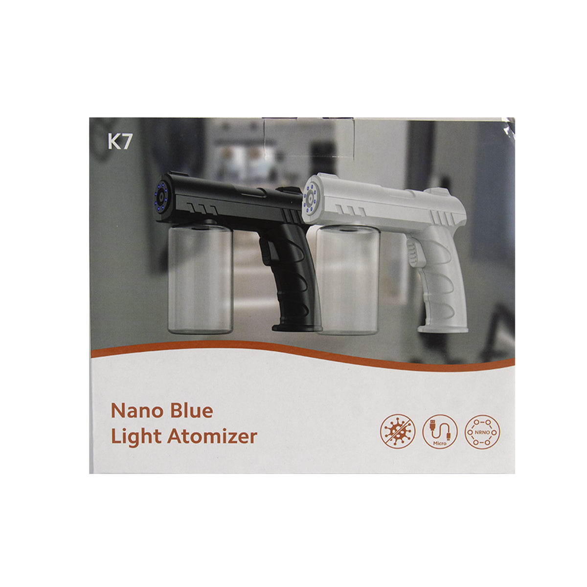 PULVERIZADOR DESINFECTANTE NANO K7 BLANCO