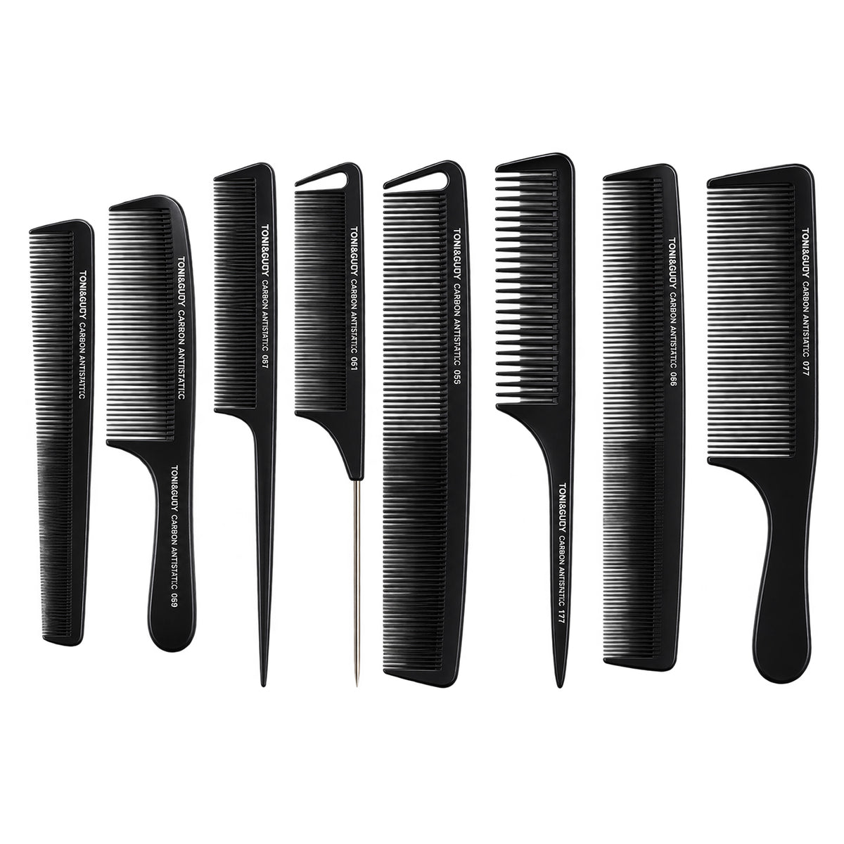 SET DE PEINES DE CARBON BEUY PRO COMB X8PZAS