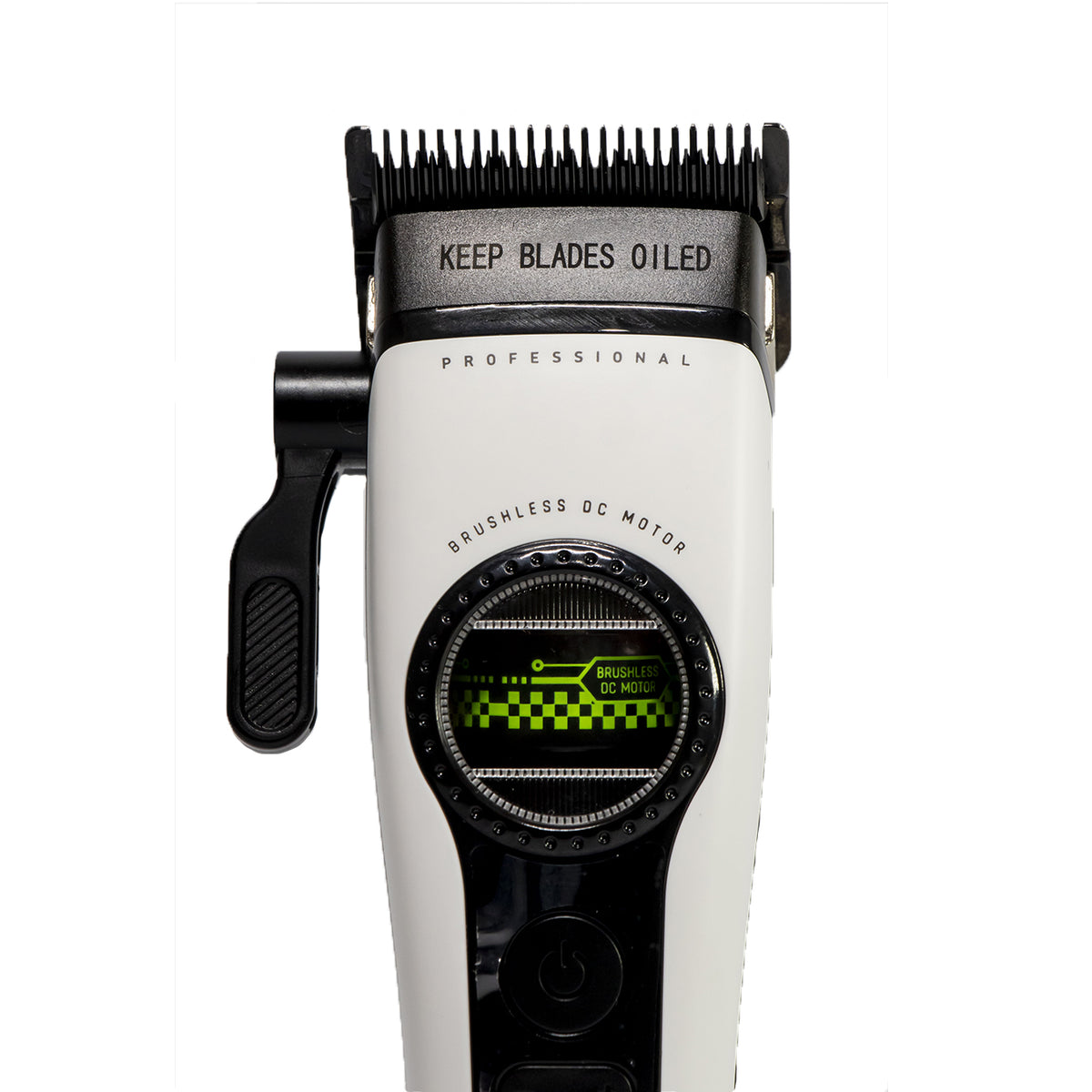 MAQUINA CLIPPER KEMEI BLANCA KM-1593+BASE DE CARGA