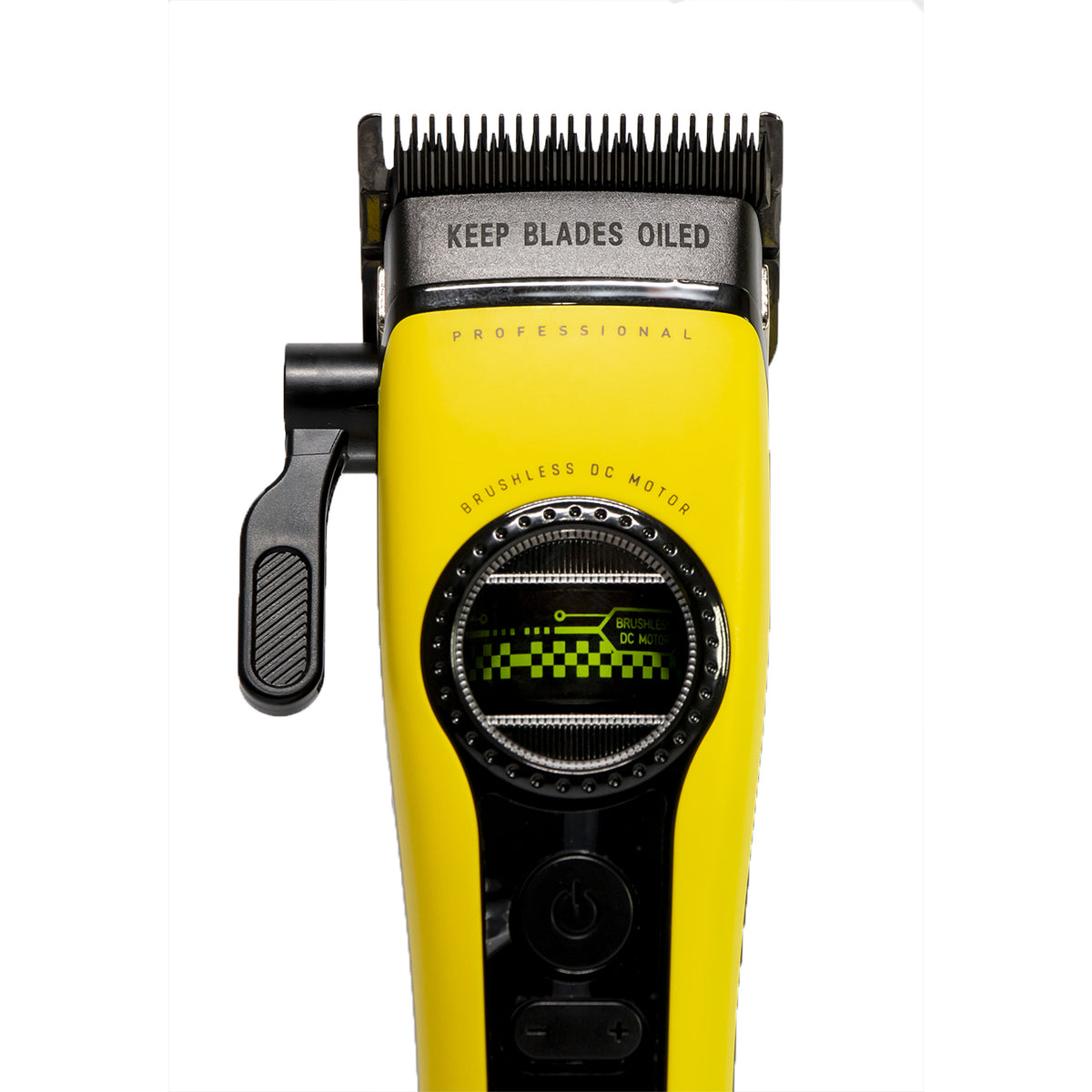 MAQUINA CLIPPER KEMEI AMARILLA KM-1593+BASE DE CARGA