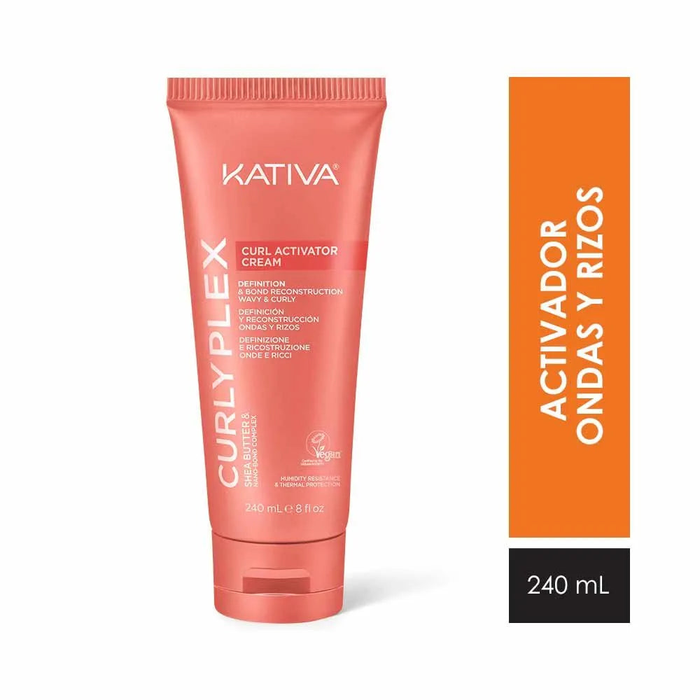 ACTIVADOR DE RIZOS CURLY PLEX CREMA KATIVA X240ML