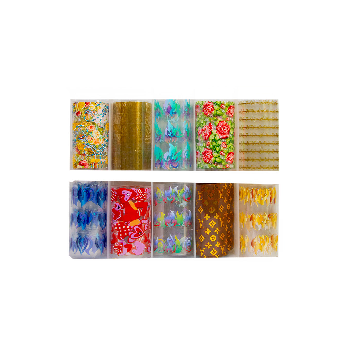 FOIL DE UÑAS CAJA X10UND