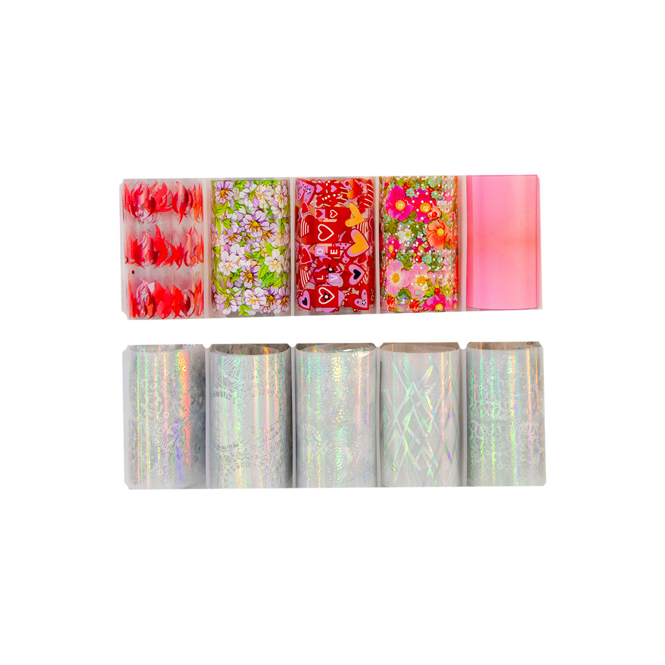 FOIL DE UÑAS CAJA X10UND