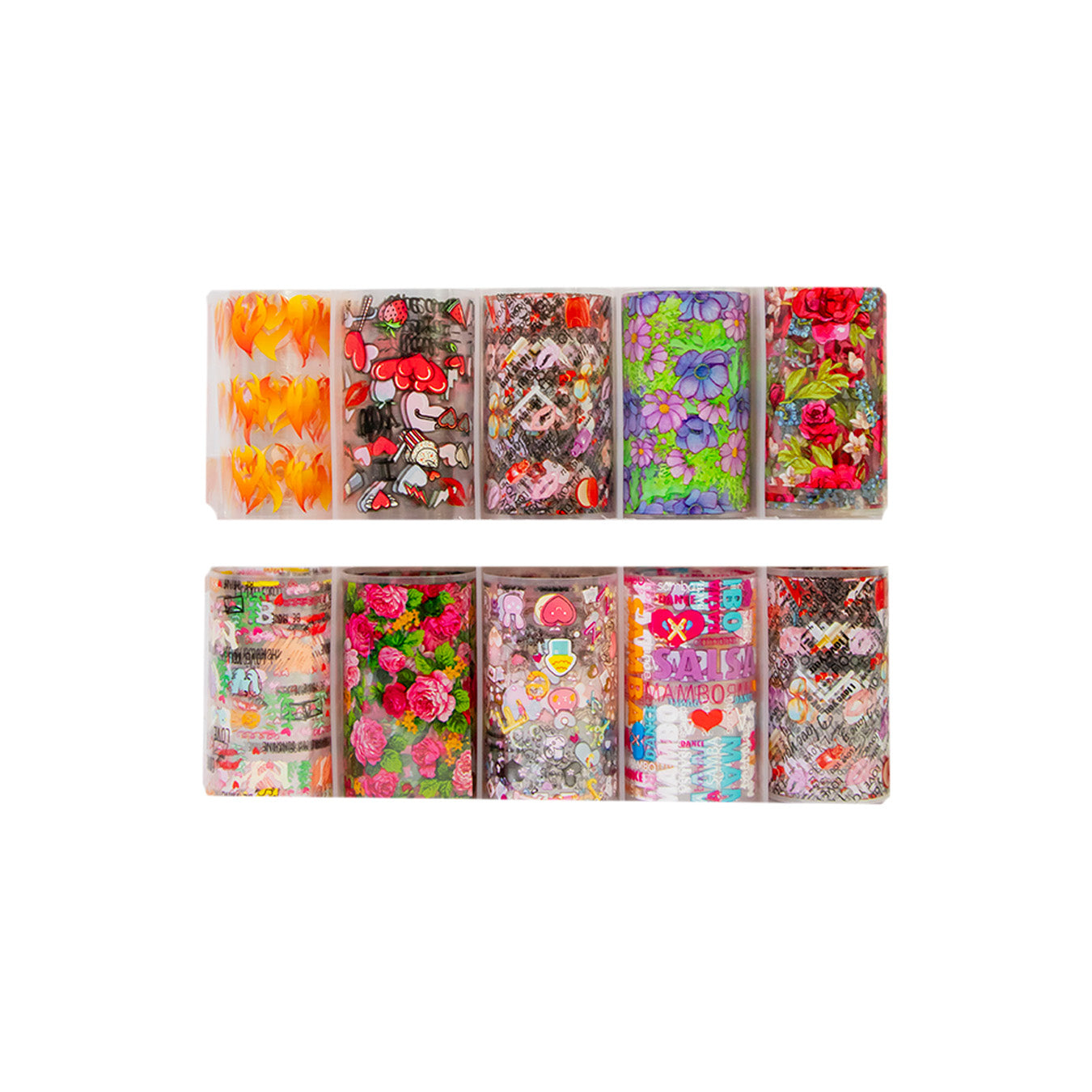 FOIL DE UÑAS CAJA X10UND